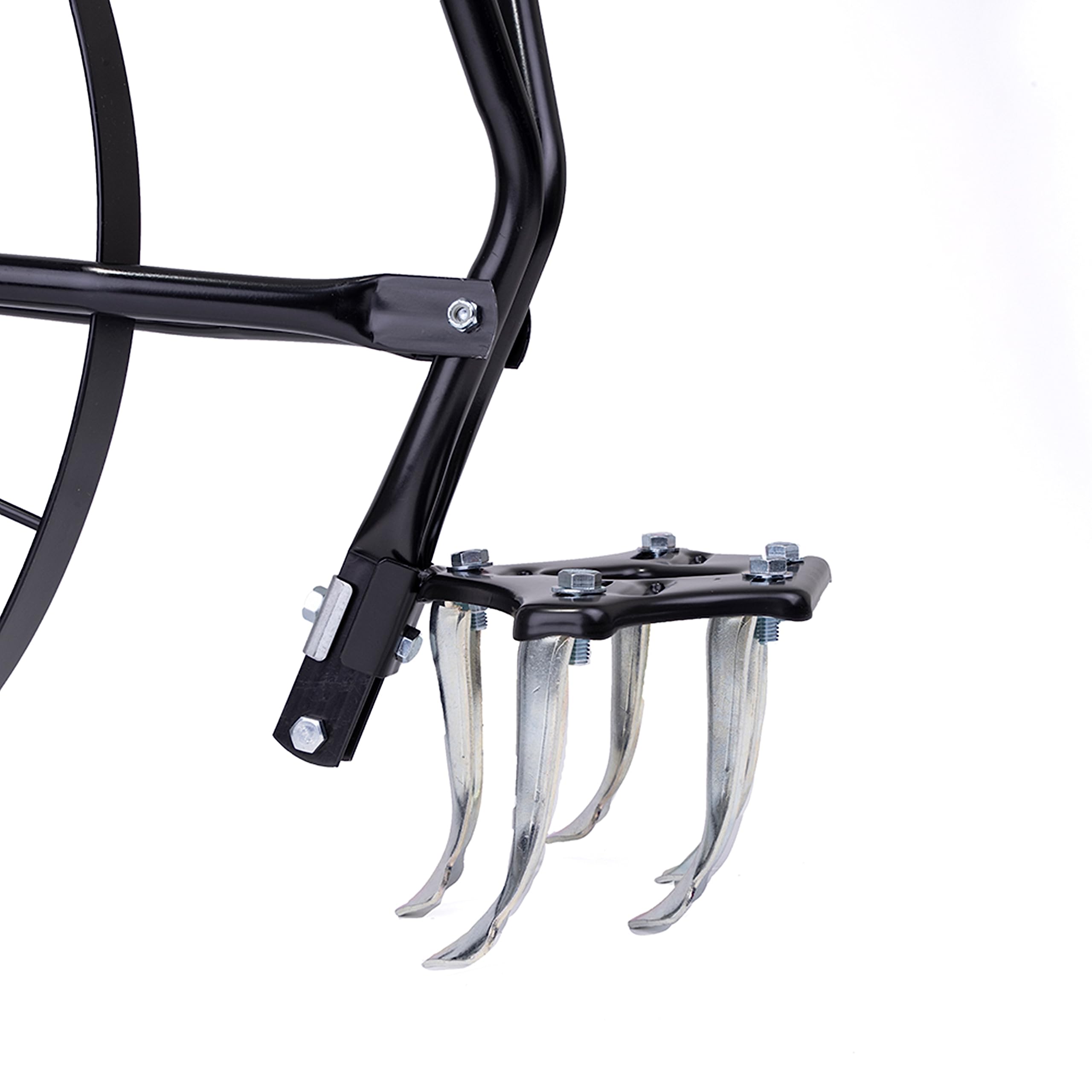 High Wheel Tubular High Wheel Cultivator with Comfort Handle with 3- Position Adjustable, Quick Change Implements, and 24 Inch Steel Wheel